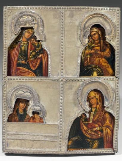 Quatre représentations de la Mère de Dieu...