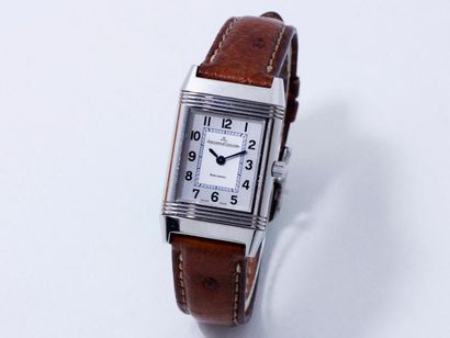 null JAEGER LECOULTRE ''REVERSO''
Montre bracelet de dame en acier, cadran argenté...