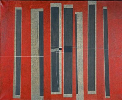 José Antonio FERNANDEZ-MURO (1920 - 2014) Sans titre, 1955
Peinture sur toile, signée...