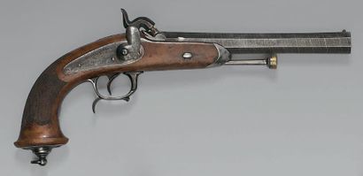null Pistolet à percussion d'officier de cavalerie modèle 1833, deuxième modèle,...