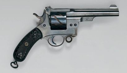null Rare revolver Zigzag modèle 1878, canon de 144 mm, calibre 10,4 mm, signé sur...