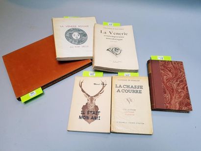 null Marquise de NOAILLES La chasse à courre
Nouvelle société d'édition, 1930. Tirage...