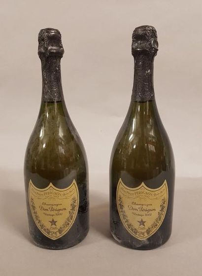 null 2 bouteilles CHAMPAGNE «Dom Pérignon», Moët & Chandon 2000 (es)