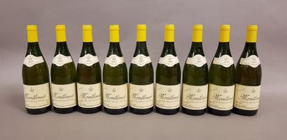 null 9 bouteilles MONTLOUIS Deletang 1987 (4 TLB, 2 LB, 1 MB)
