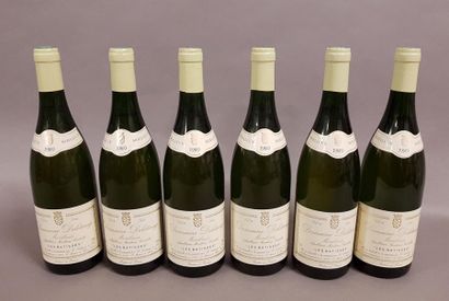 null 6 bouteilles MONTLOUIS «Les Batisses», Deletang 1989 (Moëlleux, 4 TLB, 2 LB...