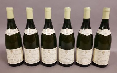 null 6 bouteilles MONTLOUIS «Les Batisses, Moêlleux», Deletang 1989 