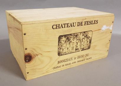 null 6 bouteilles BONNEZEAUX Château de Fesles 1996 cb