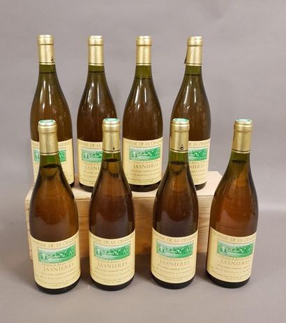 null 8 bouteilles JASNIERES «Sélection de Raisins Nobles», Domaine de la Charrière...