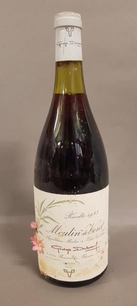 null 1 magnum MOULIN A VENT Georges Duboeuf 1983 (TLB, es)