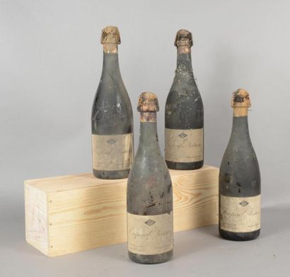 null 4 bouteilles VIN NATURE DE CHAMPAGNE «Trépail Nature», Pâques Gaumont (ets,...