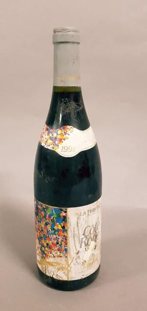 null 1 bouteille CÔTE-RÔTIE «La Turque», Guigal 1991 (es, ets & t)