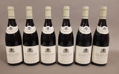 null 6 bouteilles LA ROMANEE, Bouchard P&F 2001 cb