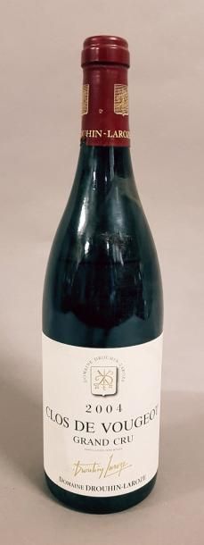null 1 bouteille CLOS DE VOUGEOT, Drouhin 2004 