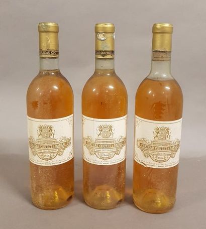 null 3 bouteilles Château COUTET, 1° cru Barsac 1966 (1 MB; els)
