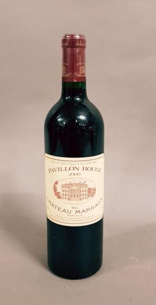 null 1 bouteille PAVILLON ROUGE DU CH. MARGAUX, Margaux 2000 (etlt)