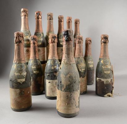 null 16 demies CHAMPAGNE «Cuvée du Bicentenaire», Ruinart 1929 (Cuvée limitée à 19500...