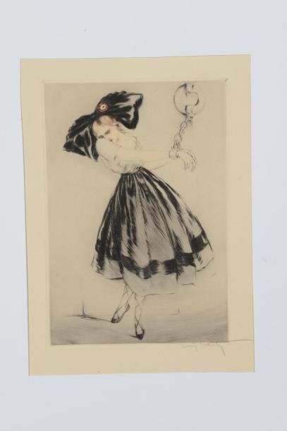 null 125 Louis ICART (1888 – 1950)
Gestes de Femmes, guerre de 14 – 18
5 gravures...