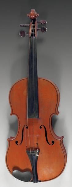 null Violon 358 mm portant étiquette: « Ch.JB Collin Mezin/ Luthier à Paris/ rue...