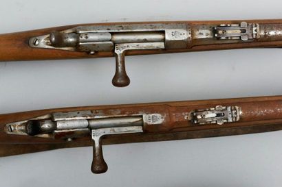 null Fusil chassepot modèle 1866, fabrication privée par Chassepot ; culasse poinçonnée...