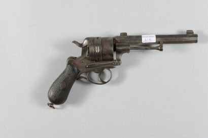 null Revolver genre Gasser 1870, simple et double action, canon de 157 mm, calibre...