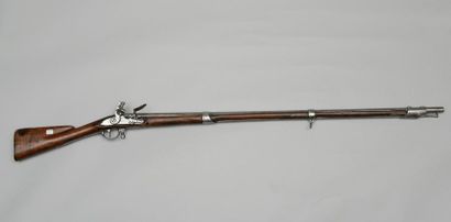 Fusil d'infanterie à silex modèle 1763/66,...