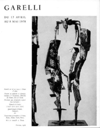 Franco GARELLI (1909 - 1973) Sans titre, 1957
Fer soudé
Hauteur: 42,5 cm
La sculpture...