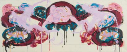 Norman BLUHM (1921 - 1999) Sans titre, 1989
Huile sur toile, signée et datée 89 en...