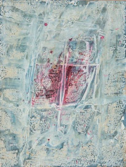 Horia DAMIAN (1922 - 2012) Composition, 1958, 1959, 1960, 1961
64 x 49 cm (9), 65...
