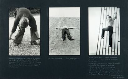 GINA PANE (1939 - 1990) Extraits, 1969-1971
Work in progress. Extrait octobre 1969
Terre...