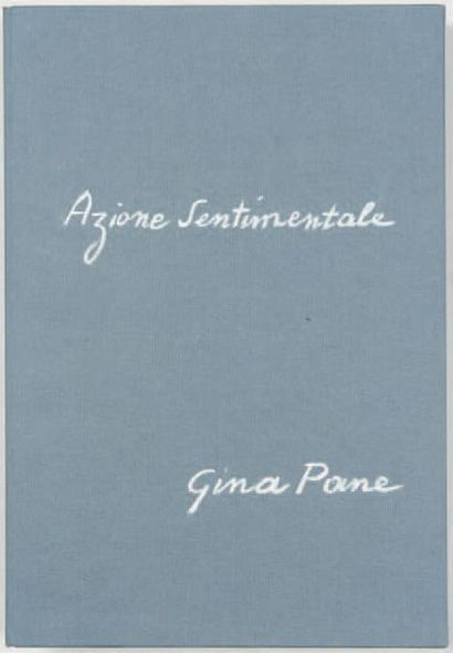 GINA PANE (1939 - 1990) Azione Sentimentale, 9 novembre 1973
Diagramme, Milan. Photographe...