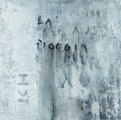 Gérald Thupinier (né en 1950) Pioggia, 1989
Technique mixte sur toile, signée et...