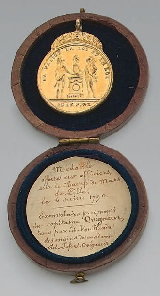 null Médaille de la Confédération des départements du Nord, du Pas-de-Calais et de...