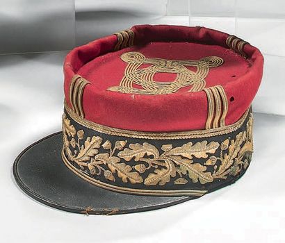 null Képi de général de brigade vers 1880/1900. (Passepoil doré du dessus décousu).
Époque...