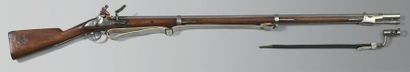 null Fusil de grenadier à silex modèle 1816, canon poinçonné: “V” couronné et daté:...