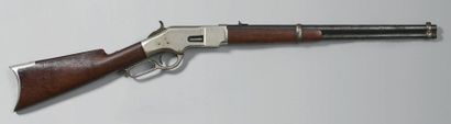 null Carabine Winchester modèle 1866, canon bleui de 20”, marqué: “WINCHESTER'S -...