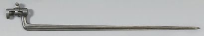 null Baïonnette à douille de carabine modèle 1866 modifié 1874 (Gras), pour la gendarmerie,...