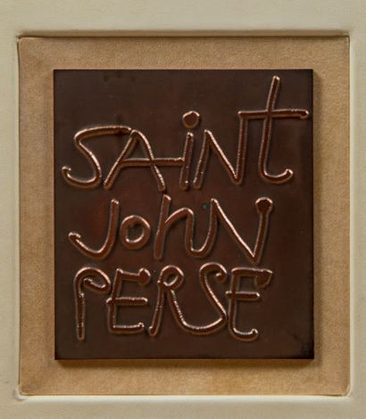 Antoni CLAVE (1913-2005) La Gloire des Rois - Saint John Perse Livre illustré de...