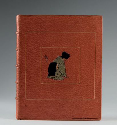 LOTI (Pierre). Madame Chrysanthème. Paris, Éditions Excelsior, 1926. In-4°, maroquin...