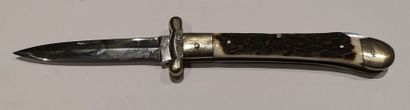 null Rare couteau pliant HERMES (MEDICI 25591)
Lame de 7.5 cm.
Long. Totale: 18.5...