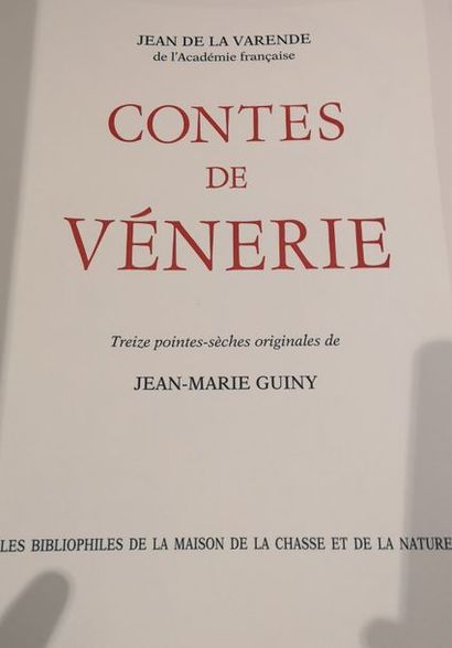 Jean de la VARENDE (de l'Académie Française) Contes de vénerie
Treize pointes séches...