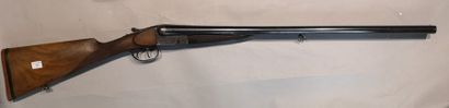 null Fusil de chasse artisanal liégeois cal. 12.70 (n°844)
Canons juxtaposés de 68...