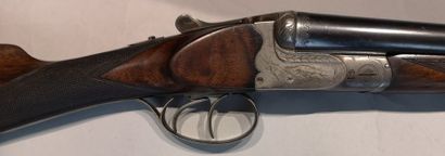 null Fusil de chasse artisanal St-Étienne calibre 20.65. (n°1755)
Bascule découpée...