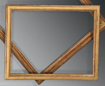 null Baguette en bois mouluré et doré
Fin du XVIIIème siècle 33,5 x 44 x 3 cm