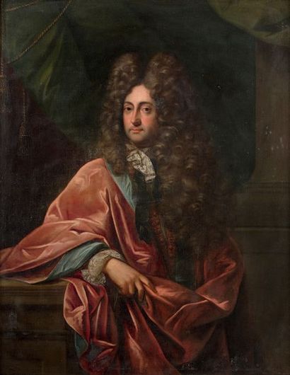 Ecole FRANCAISE de la fin du XVIIIème siècle, suiveur de Hyacinthe RIGAUD Portrait...