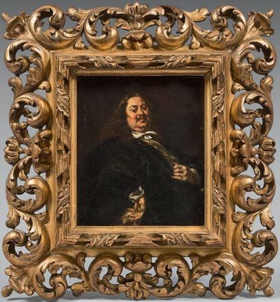 Ecole FRANCAISE du XIXème siècle, d'après Jacob JORDAENS Portrait d'homme autrefois...