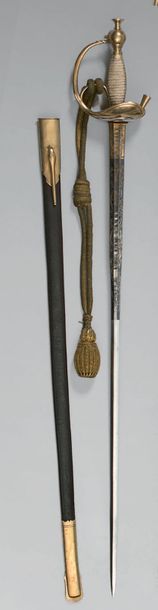 null Sabre ou forte épée, souvenir du général Janus Comte de Gerbais de Sonnaz d'Habères...