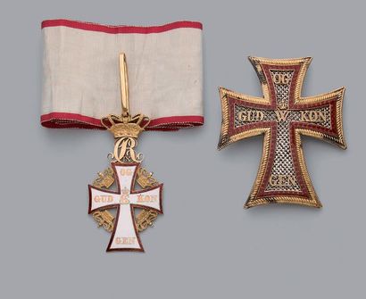 null Ensemble de commandeur de l'ordre du Dannebrog, époque de Christian IX (1863/1906):
-...