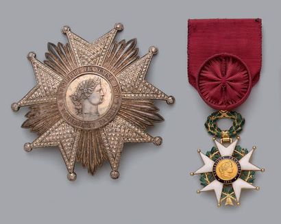 null Plaque de grand-croix ou de grand officier de l'ordre de la Légion d'honneur...