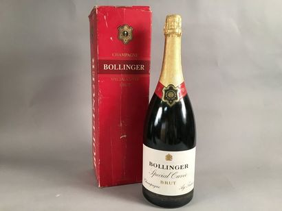 null 1 magnum CHAMPAGNE "Special Cuvée", Bollinger (étiquette à pans non coupés)