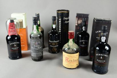 null 7 bouteilles PORTO (5 Tawny, 1 Revinor Velho, 1 Duque de Bragança 20 years)